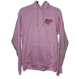 Dolan Twins DT Hoodie Spread Positivity Womens Small S Pink Cotton Blend Merch